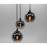 Eglo Pendelleuchte Ariscani Stahl Schwarz | Geeignet für 3x E27