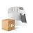 Mehrfachpackung 10x Ledvance LED-Spot Dunkellight Aluminium Weiß 8W 680lm 36D - 930 Warmweiß | Ausschnitt 68mm - IP44 - Höchste Farbwiedergabe - Dimmbar